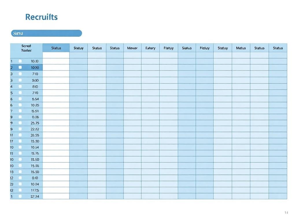Recruiting & Interview Tracker